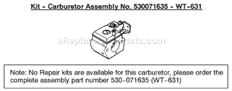 Page B Diagram and Parts List for PL500 Type 2 Weed Eater Trimmer